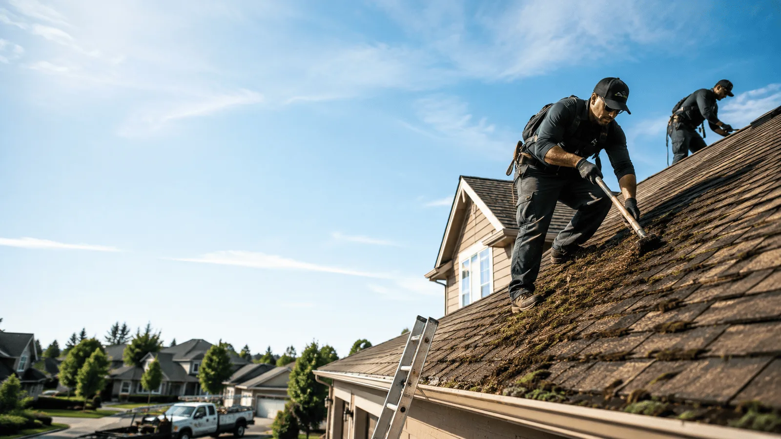 Roof Moss Removal in Markesan, WI near me